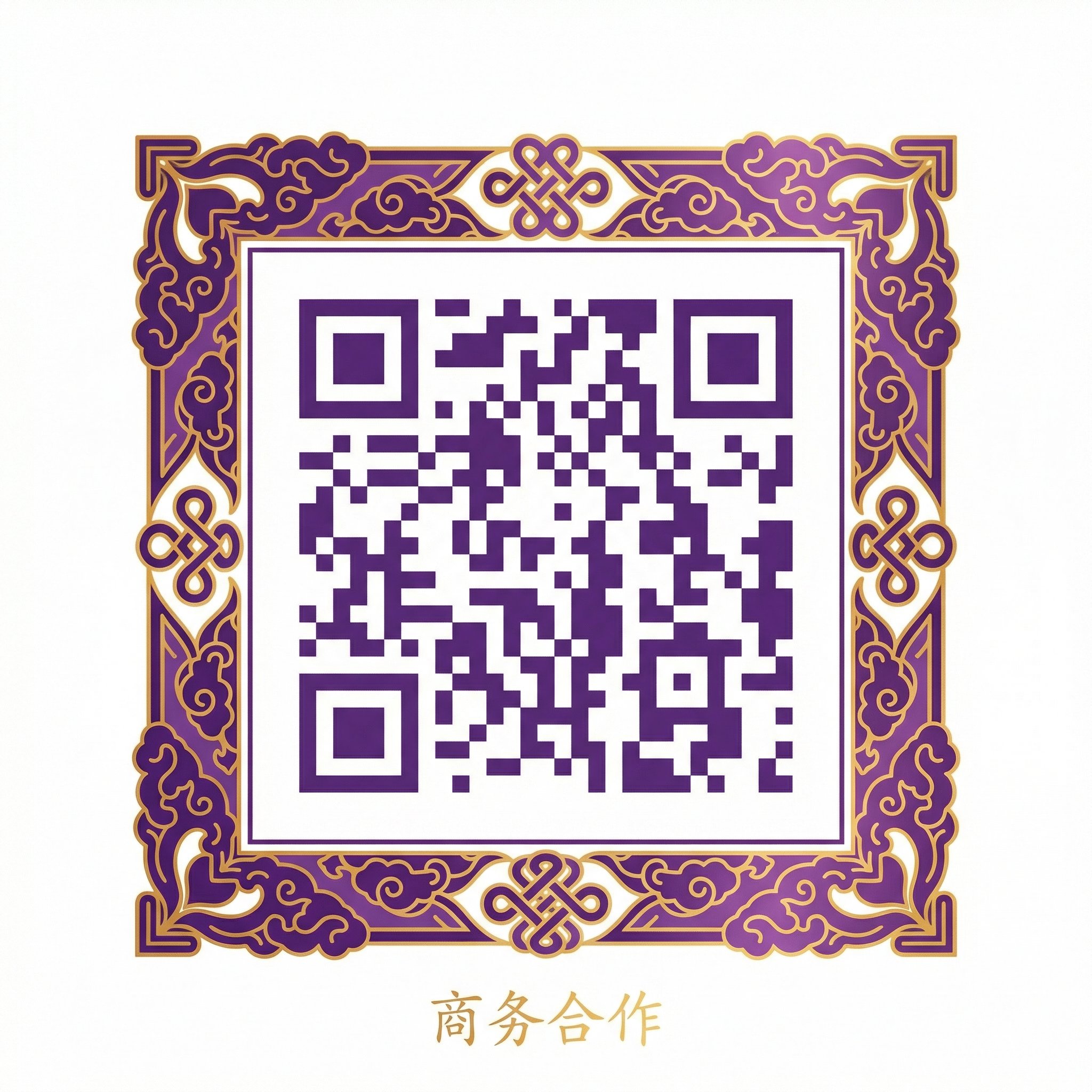 蘑菇视频商务二维码